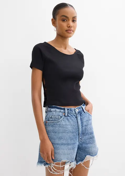 Přiléhavé tričko z čisté organické bavlny, bonprix