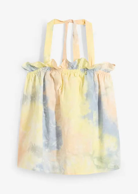 Halenkový top z čisté bavlny, bonprix