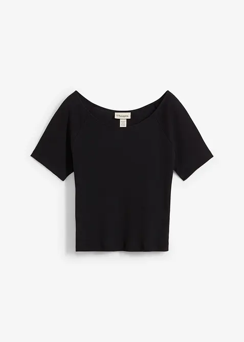 Přiléhavé tričko z čisté organické bavlny, bonprix