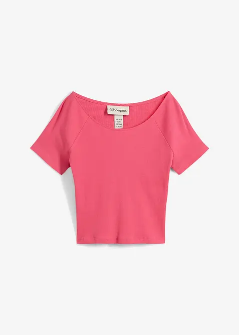 Přiléhavé tričko z čisté organické bavlny, bonprix