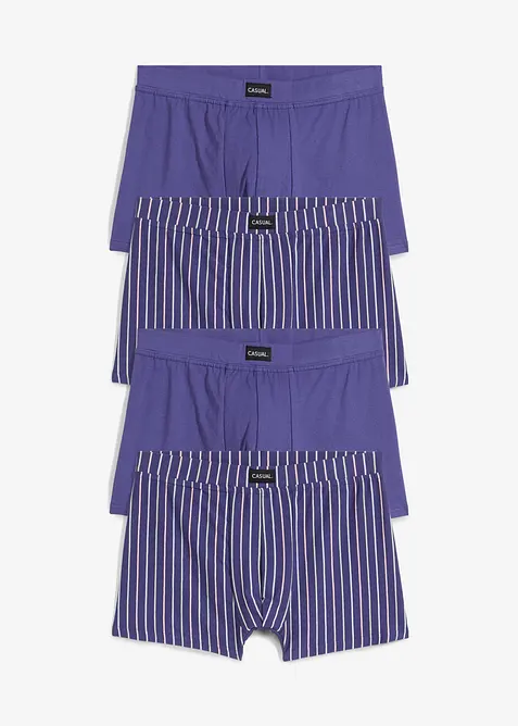 Boxerky, přiléhavé (4 ks v balení), bonprix