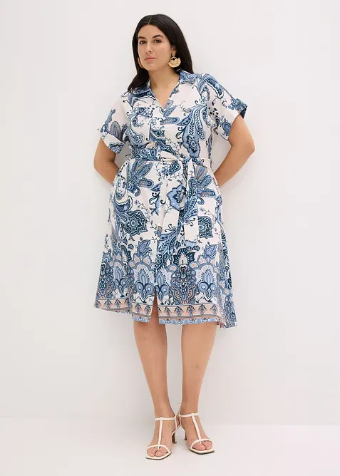 Šaty s vázačkou, bonprix