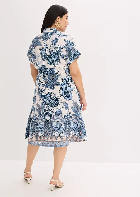 Šaty s vázačkou, bonprix