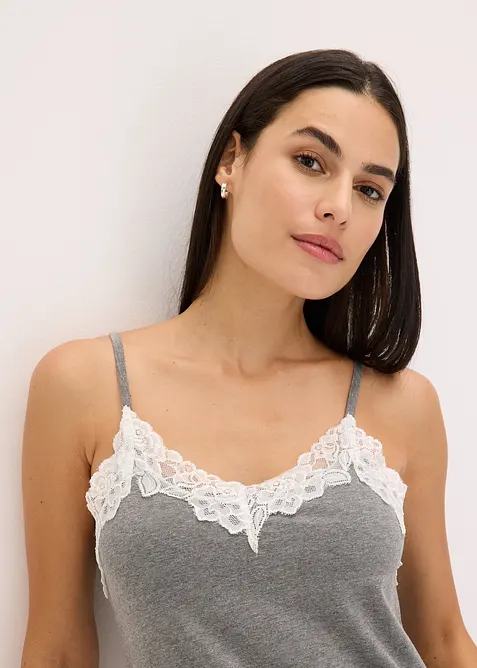 Noční košile s úzkými ramínky, bonprix