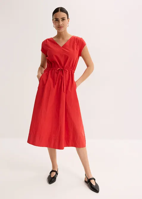 Šaty z bavlněného popelínu, bonprix