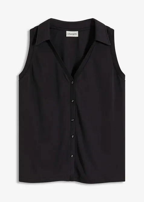 P&oacute;lo top z visk&oacute;zov&eacute;ho pik&eacute;, bonprix