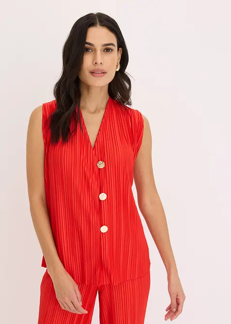 Top s plisováním, bonprix