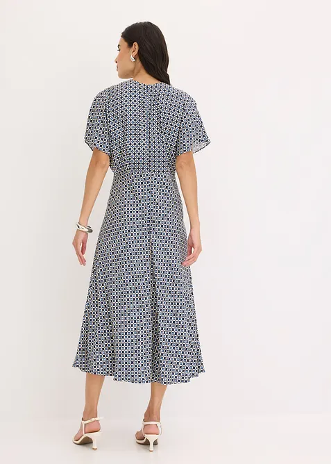 Šaty ze splývavé viskózy, bonprix