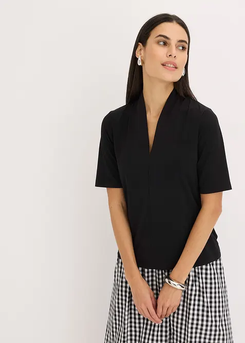 Triko s kalichov&yacute;m l&iacute;mcem, bonprix