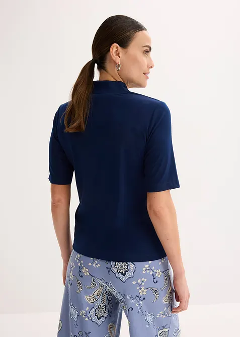 Triko s kalichovým límcem, bonprix