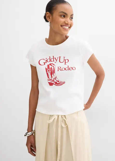 Tričko z čisté organické bavlny, bonprix