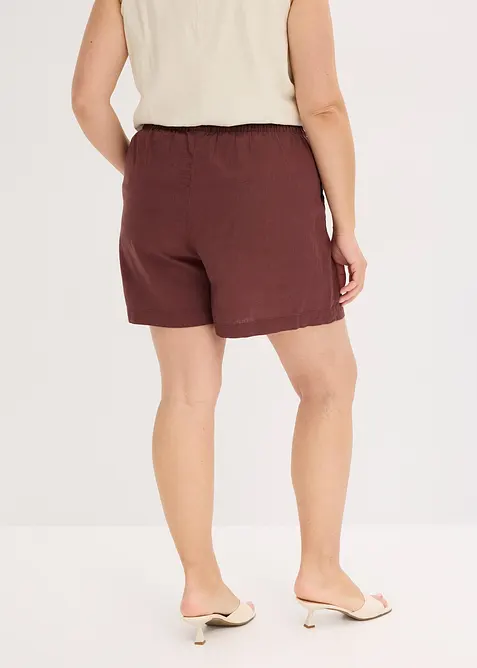 Šortky s podílem lnu, bonprix