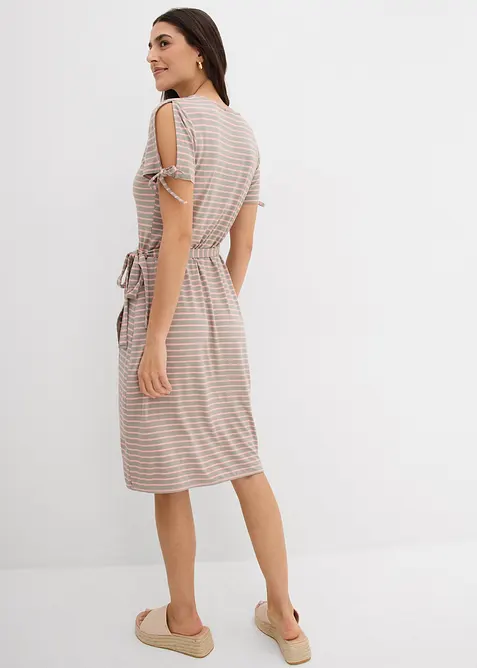 Zavinovací šaty ze splývavé směsi viskózy s elastanem, bonprix