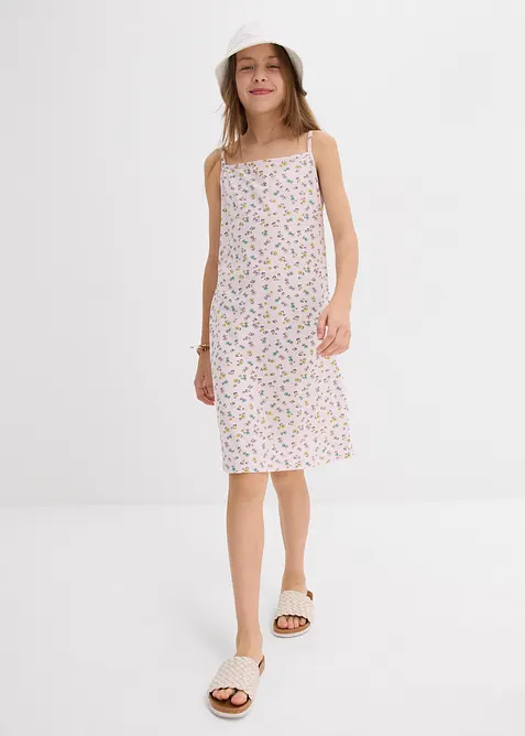 Žerzejové šaty z elastické bavlněné směsi (2 ks v balení), bonprix