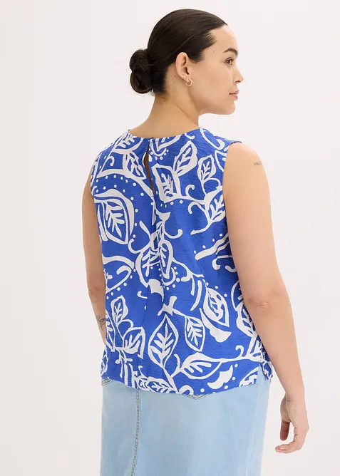 Halenkový top s potiskem, bonprix