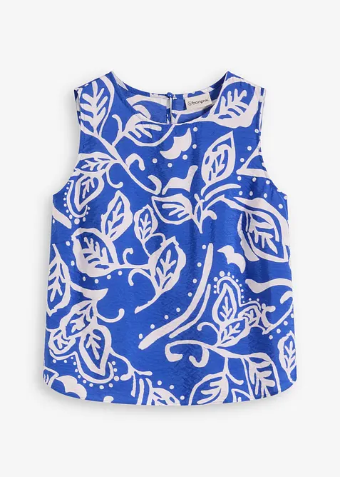 Halenkový top s potiskem, bonprix