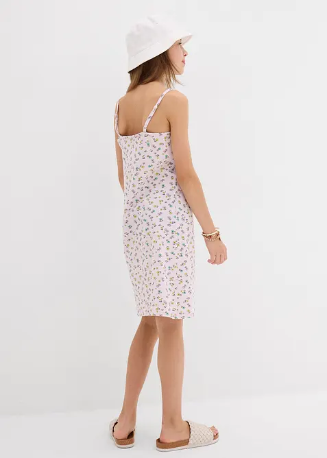 Žerzejové šaty z elastické bavlněné směsi (2 ks v balení), bonprix