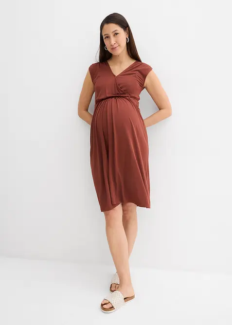 Těhotenské a kojicí šaty 2 v 1, z měkké modalové směsi, bonprix