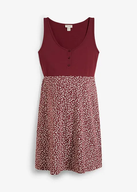 Těhotenské a kojicí šaty 2 v 1, z organické bavlny, bonprix