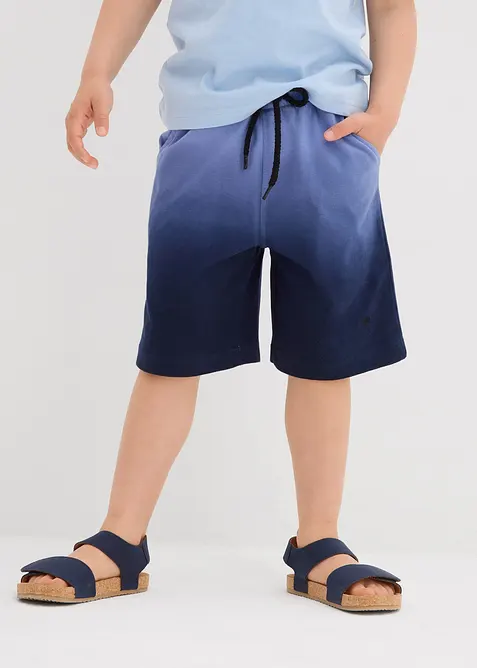 Teplákové bermudy z čisté bavlny (2 ks v balení), bonprix