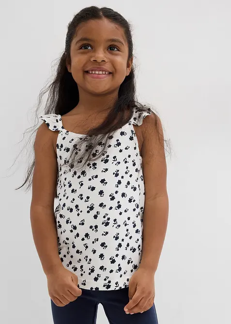 Top z čisté organické bavlny (2 ks v balení), bonprix