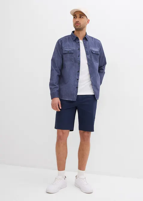 Strečové chino bermudy, Regular Fit (2 ks v balení), bonprix