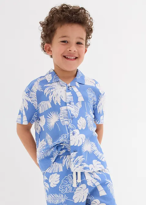 Košile s krátkým rukávem, z měkké viskózy, bonprix