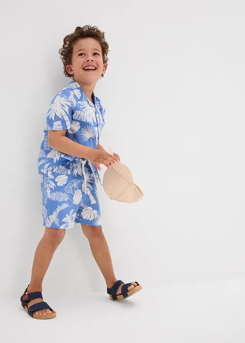 Košile s krátkým rukávem, z měkké viskózy, bonprix