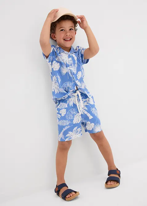 Šortky bez zapínání, z měkké viskózy, bonprix