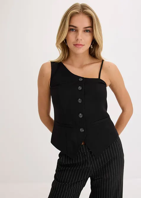 Vesta s knoflíkovou lištou, bonprix