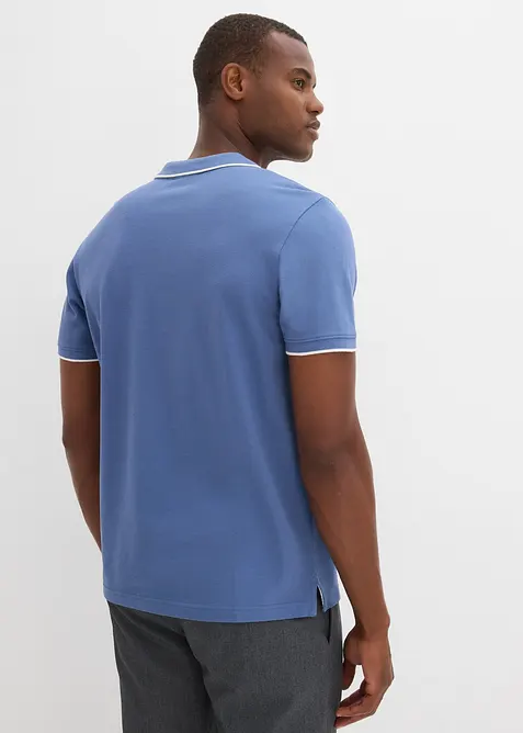 Triko polo z piké z čisté bavlny, bonprix