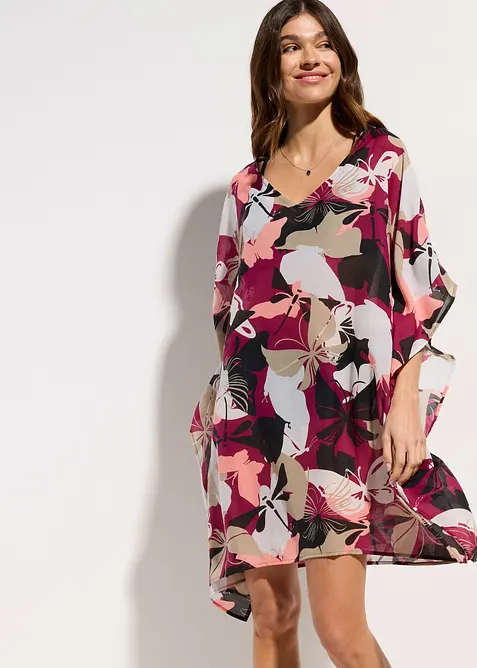 Oversize plážová tunika, bonprix