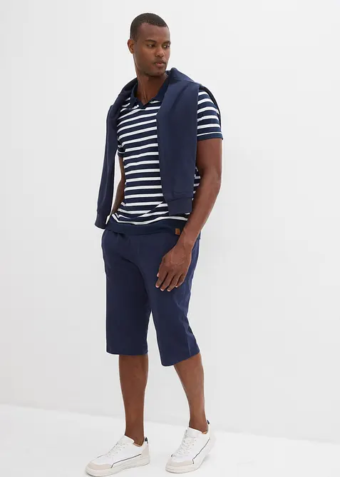 Dlouhé žerzejové šortky (2 ks v balení) z čisté organické bavlny, bonprix