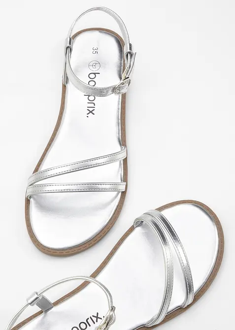 Dětsk&eacute; p&aacute;skov&eacute; sand&aacute;ly, bonprix