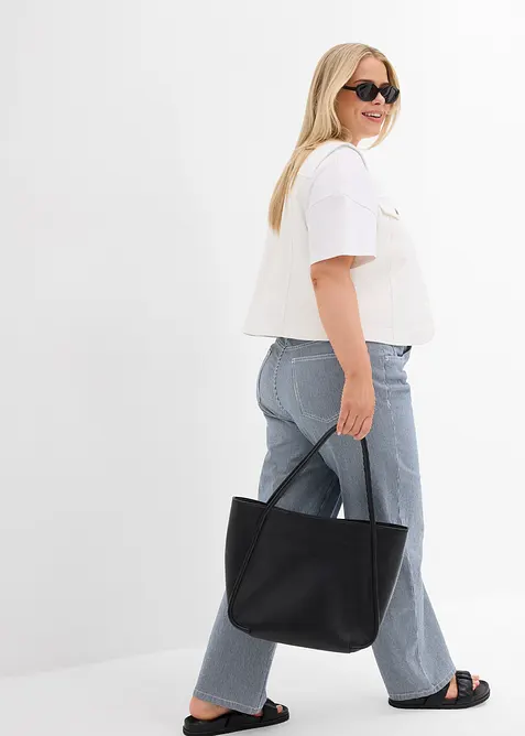 Dž&iacute;nov&aacute; vesta se strečem, bonprix