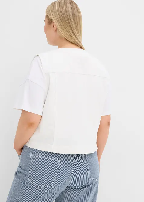 Dž&iacute;nov&aacute; vesta se strečem, bonprix