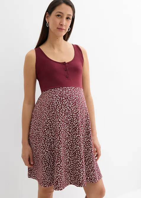 Těhotenské a kojicí šaty 2 v 1, z organické bavlny, bonprix