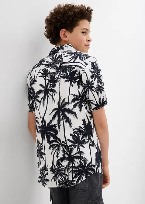 Košile s krátkým rukávem, z měkké viskózy, bonprix