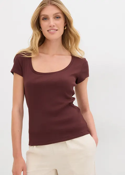 Tričko z čisté organické bavlny, bonprix