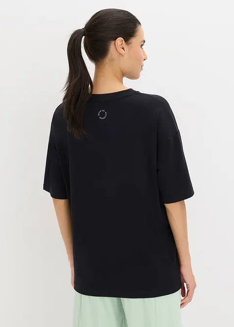 Oversize sportovní triko s bavlnou, rychleschnoucí, bonprix