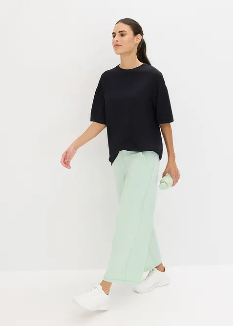 Oversize sportovní triko s bavlnou, rychleschnoucí, bonprix