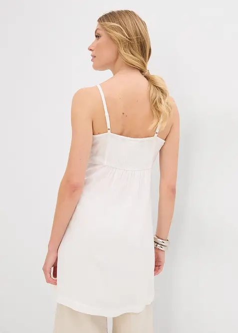 Dlouhá halenka ze splývavé viskózy, bonprix