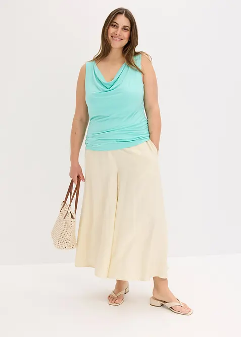 Top z jemné směsi s viskózou, bonprix