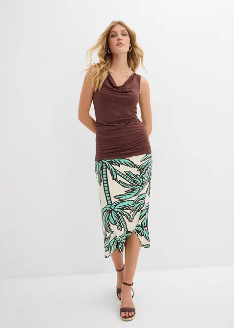 Top z jemn&eacute; směsi s visk&oacute;zou, bonprix