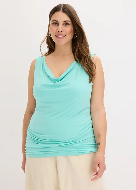 Top z jemné směsi s viskózou, bonprix