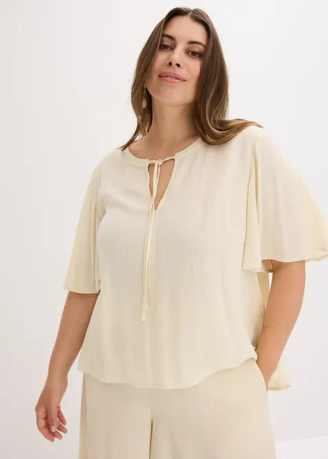 Tuniková halenka s křidélkovými rukávy, bonprix