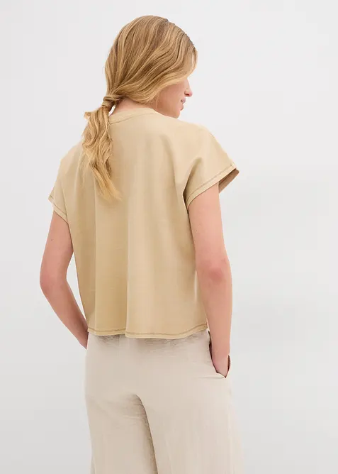 Tričko z čist&eacute; organick&eacute; bavlny, bonprix