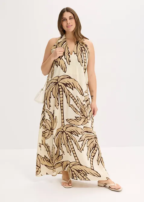 &Scaron;aty v &aacute;čkov&eacute; linii, s ram&iacute;nkem kolem krku, bonprix