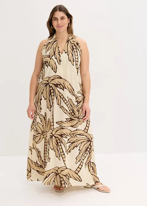 &Scaron;aty v &aacute;čkov&eacute; linii, s ram&iacute;nkem kolem krku, bonprix