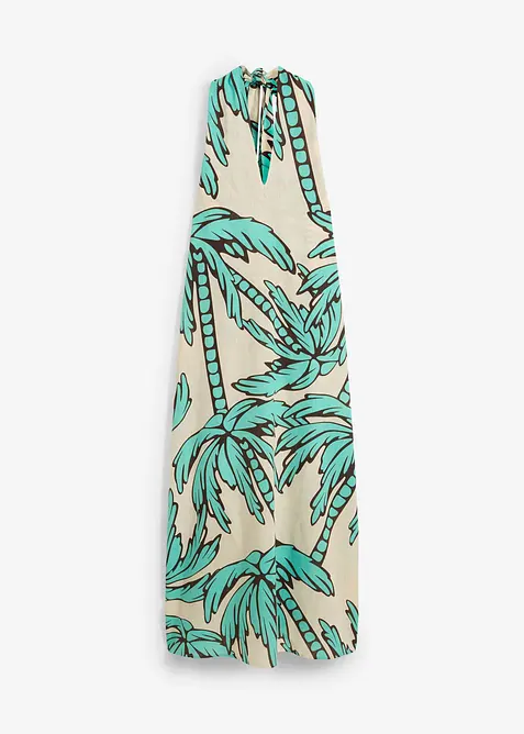 Šaty v áčkové linii, s ramínkem kolem krku, bonprix